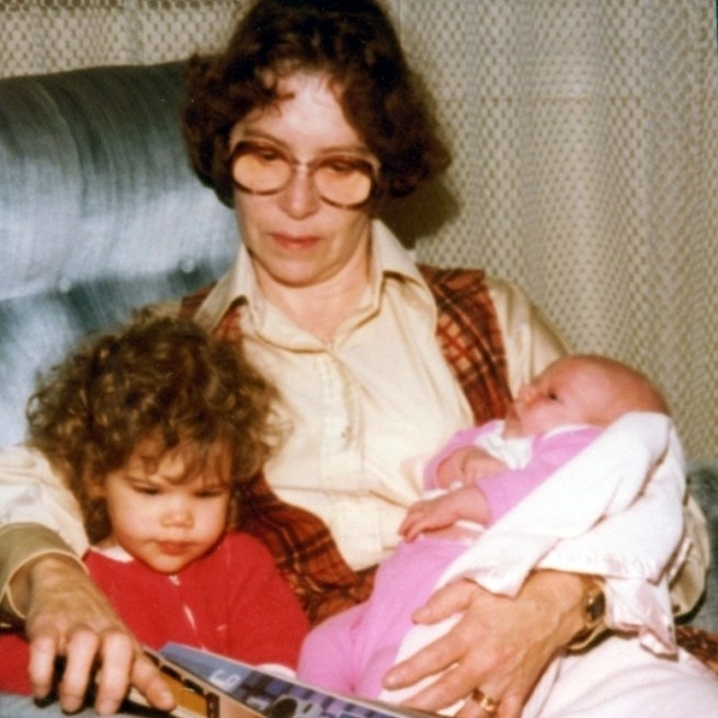 Mom with Amber & Veronica