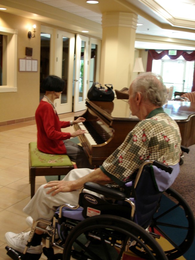 piano concert by special friend, Lucy