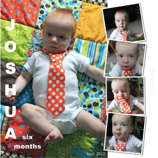 joshua tie collage